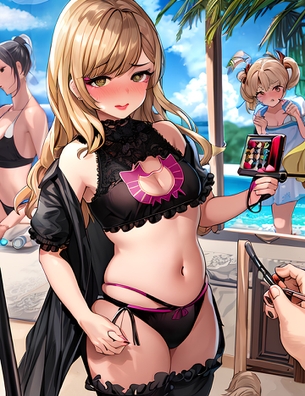 【画像】AIが描いたドスケベおねえさん、エロが過ぎるｗｗｗｗｗｗｗｗ