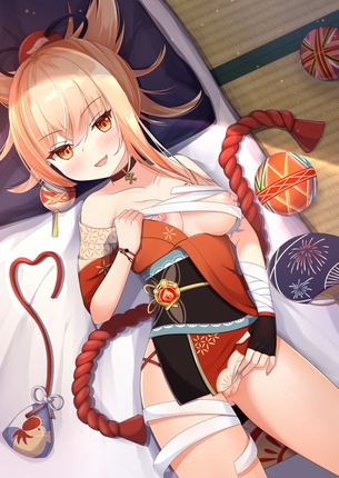 【原神】エッチなお祭りお姉さん宵宮ちゃんのエロ画像！