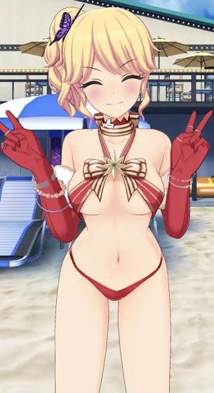 【画像】このソシャゲのクリスマス衣装エッチすぎてワロタｗｗｗｗｗｗ