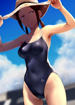 【スク水】ガキでも性的興奮を感じてしまうスク水女子の画像貼ってけ その7