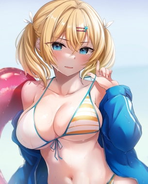 【二次】水着女子画像　その６１
