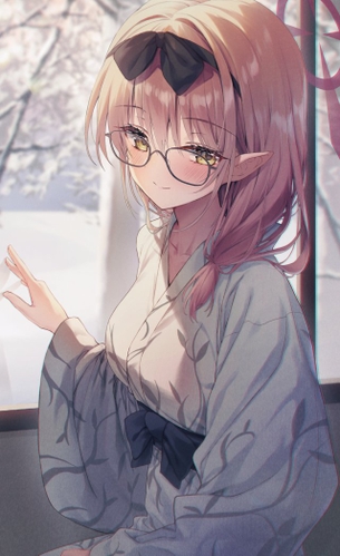 【二次】眼鏡女子画像　その２７