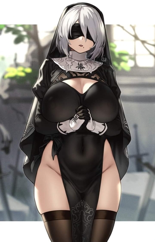 【２次】修道服を着た女の子のエロ画像その４