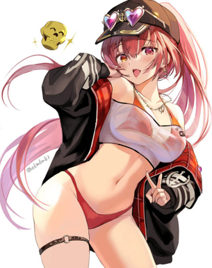 【ホロライブ】声優さんのエロボイスに合わせて鑑賞したい宝鐘マリンの抜けるエロ画像