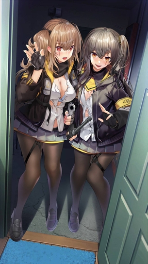 【ドールズフロントライン】「みんなこれからは家族だ！」UMP9&UMP45 の萌え＆エロ画像☆ ③【少女前線】