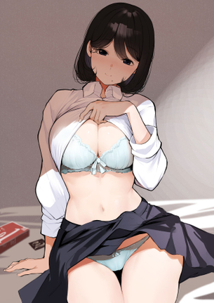 【２次】ほくろのあるセクシーな女の子のエロ画像その３１