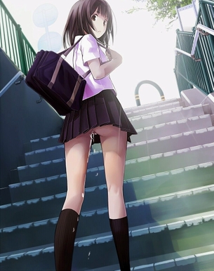 パンツを穿かない女子高生が急増中！ノーパン女子高生　その１２