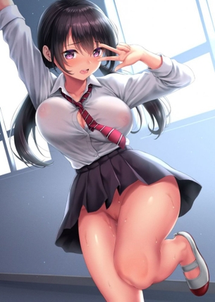 【二次】セーラー・ブレザー・制服女子画像【エロ】　その１７