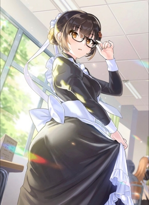 【二次】眼鏡女子画像　その２６
