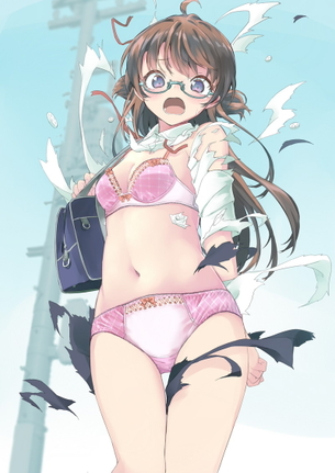 【そうはならんやろ】二次元特有のご都合ラッキースケベ画像ｗｗｗ