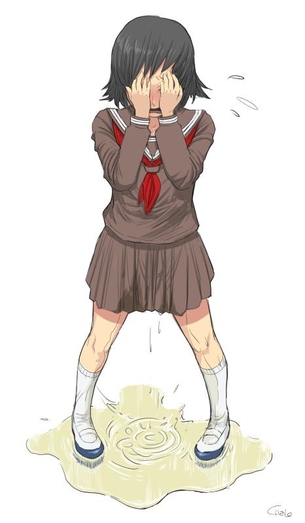 オシッコお漏らし 二次元エロ画像まとめ