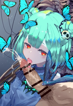 VTuber【潤羽るしあ】のエロ画像