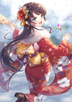 【二次】和服・着物・和装女子画像　その１４