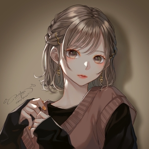 【２次】柔らかそうな唇の女の子のエロ画像その３８