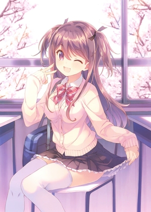 見ているだけで萌え～ってなっちゃう制服美少女二次元画像まとめが最高過ぎる！