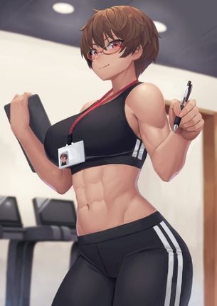 【二次】筋肉女子画像　その５