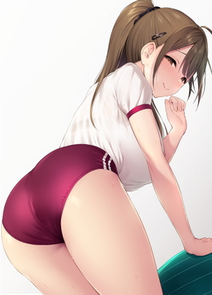 【二次】お尻に食い込んだブルマがエッチなエロ画像まとめ