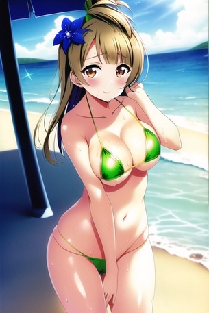 『Novel AI』で「ラブライブ！南ことりちゃん」のエロ画像を大量に作ってみた結果 その２