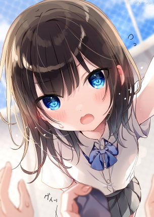 毎朝見ていた制服JCJKが見られなくなった喪失感を埋めたい人の為の二次元エロ画像