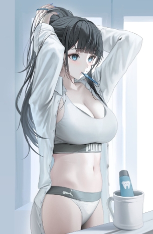スポーツブラ着用女子の無防備な健康エロス(*´Д`*)ﾊｧﾊｧ ⑰