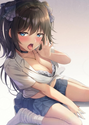 「腰が抜けるほどコキ抜いて差し上げますっ♡」エアフェラ＆手コキジェスチャーでちん〇んｲﾗｲﾗさせてくるビッチたち♪