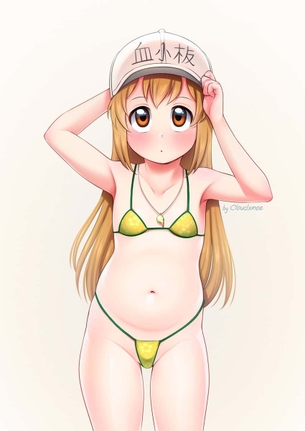 【はたらく細胞BLACK】血小板ちゃんのエロ画像：イラスト その２