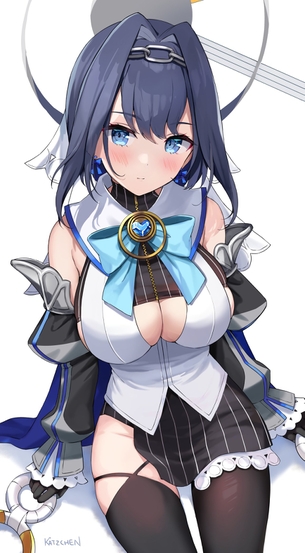 【２次】太ももが綺麗な女の子のエロ画像その７６
