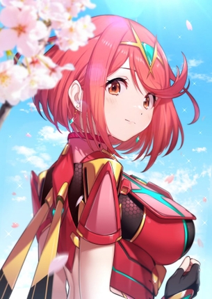 【二次】赤髪女子画像　その２０