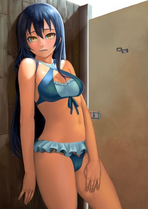 【エロ画像】ラブライブ！のエロコスプレの参考にしたくなる園田海未のキャラクター画像