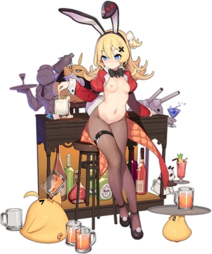 股間直撃のエロ衣装！逆バニーの女の子！　その２１