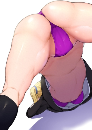 【２次】太ももが綺麗な女の子のエロ画像その７９