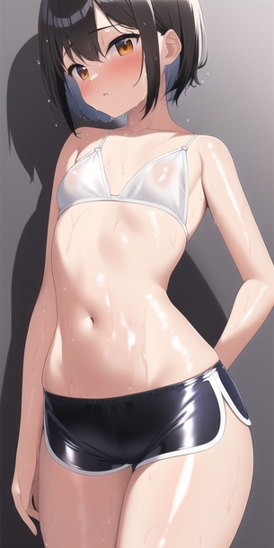【２次】おヘソをが見えてる女の子のエロ画像その６３