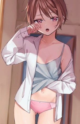 寝起き直後の女の子が無防備でだらしなくてエロい！　その５