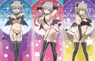 『宇崎ちゃんは遊びたい！』お母さんたちがエロすぎる小悪魔衣装のドスケベエログッズ！