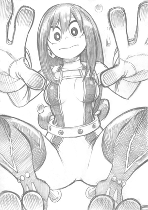 【画像】ヒロアカ堀越先生のエッチなラフをAIで完成させてみた！