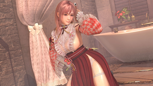 【DOA】エロバレーさん、おっぱいハミ出しすぎな新衣装を実装してしまう