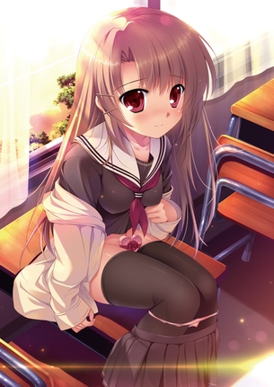 【２次】学校の教室シチュの美少女エロ画像その９