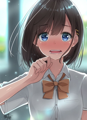 【２次】照れた表情をしてる女の子のエロ画像その７６