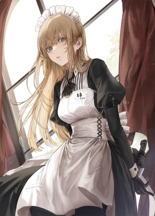 【二次】メイド女子画像　その２４