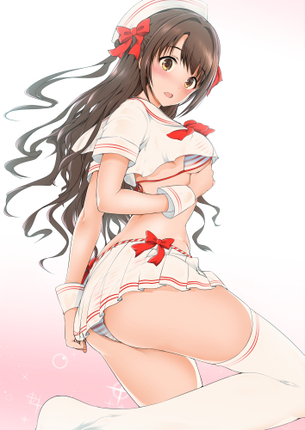 縞パンって実際レアなんだけど一度は履いてみたいパンツだよね