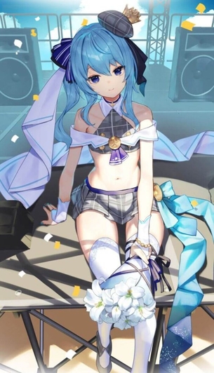 【ホロライブ】星街すいせいがオナニーしているのを想像して即抜き二次エロ画像