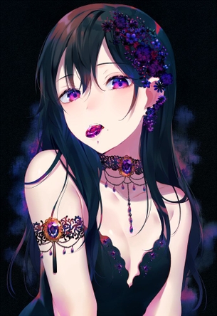 【黒髪】シルクみたいな光沢のある美しい黒髪って最強だわ その16
