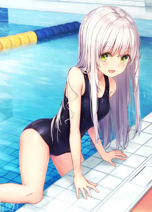 濃紺スク水ってそれだけでえっちだよね！思わず食べちゃいたいｗそんなスク水をまとった女の子はもっとえっちですねｗ