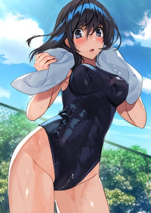 【スク水】ガキでも性的興奮を感じてしまうスク水女子の画像貼ってけ
