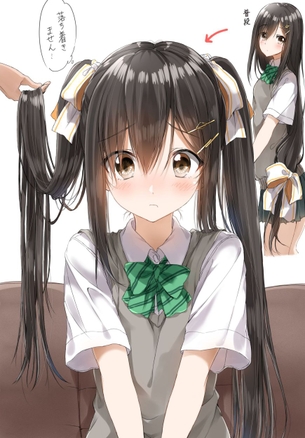 【ツインテール】可愛さ３割増しのツインテール美少女画像ください その16