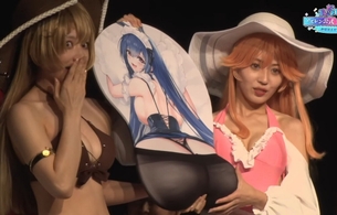 『アズールレーン』タイツを履かせたドスケベ巨大お尻マウスパッドを揉んだりエログッズ紹介