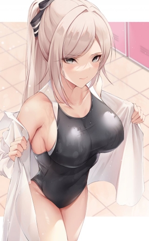 【二次】競泳水着を着た女の子の画像　その１７