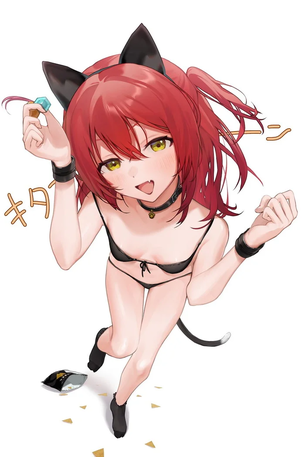 赤髪キャラってだけで活発でビッチっぽいよねｗなんでだろうね。