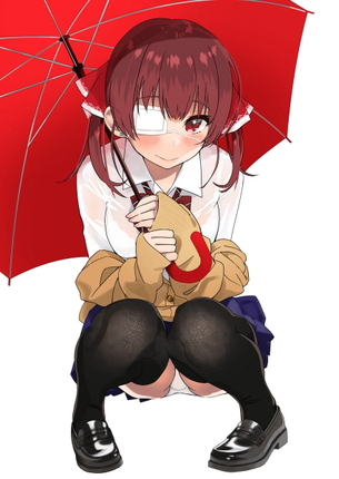 【JK】しゃがんだり座ったりしてる女子校生ちゃんのパンチラ画像
