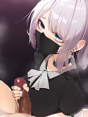 【二次】手コキしてる女の子の画像【エロ】　その２